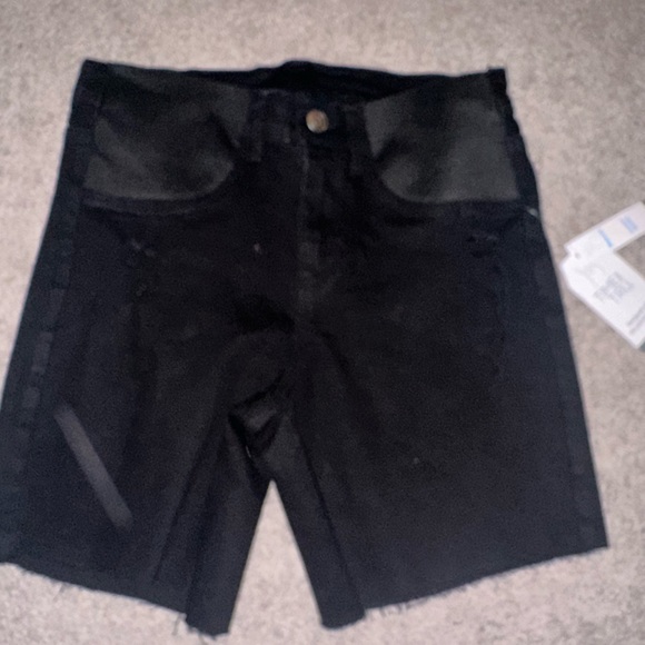 Black comfort stretch better cotton , Bermuda Short shorts size small maternity - Picture 2 of 4